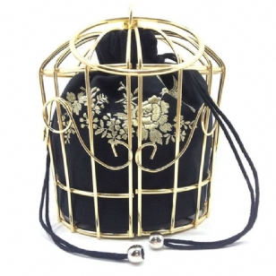 Crossbody Kabelka Vogue Metal Cage S Výšivkou