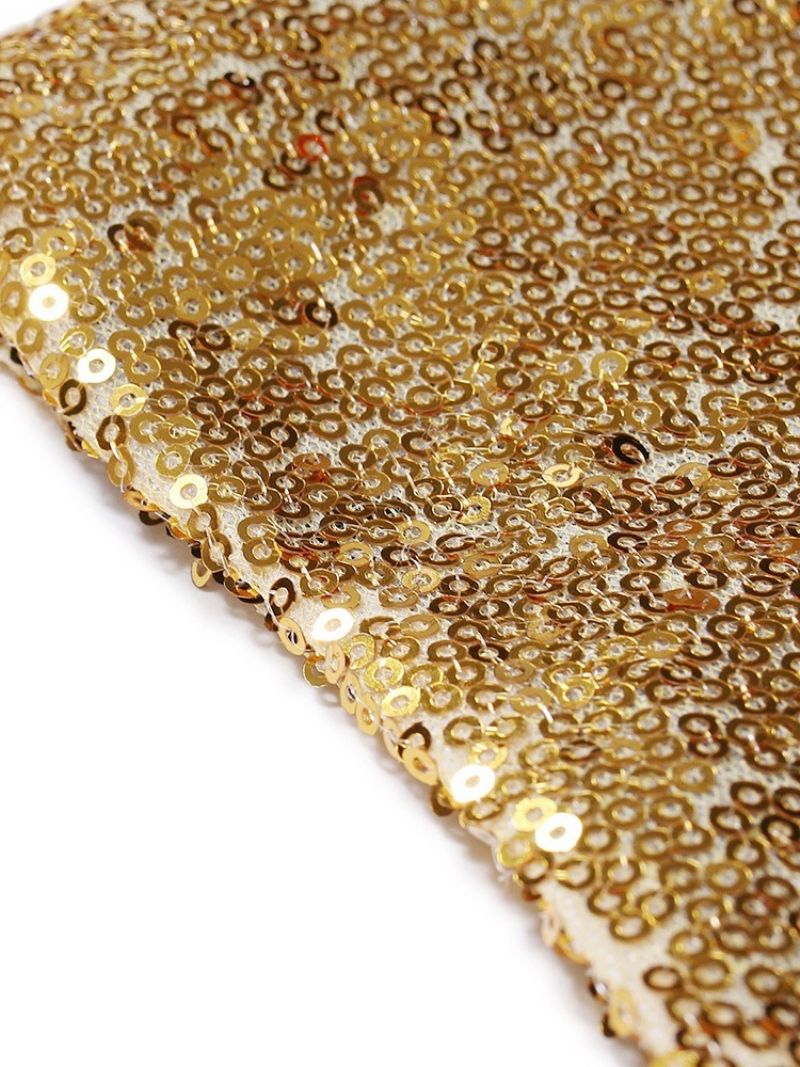 Jednořadá Pánská Párty Vesta Plain Sequins