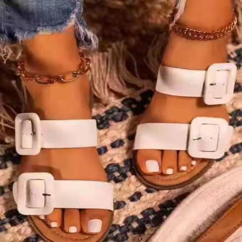 Ploché S Flip Flop Nazouvací Pantofle