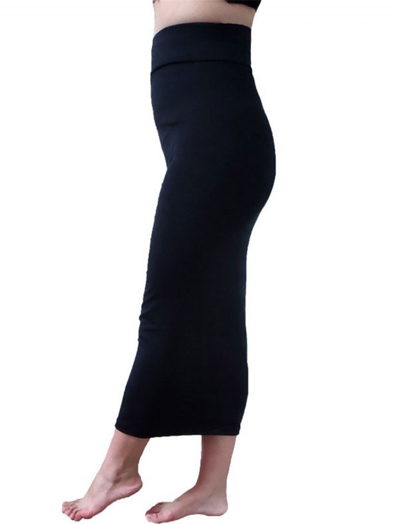 Obyčejná Sexy Sukně Bodycon Do Poloviny Lýtek