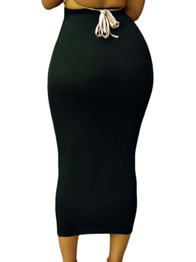 Obyčejná Sexy Sukně Bodycon Do Poloviny Lýtek