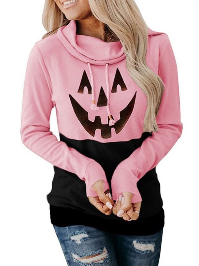 Halloween Kreslená Mikina S Dlouhým Rukávem Fleece S Kapucí