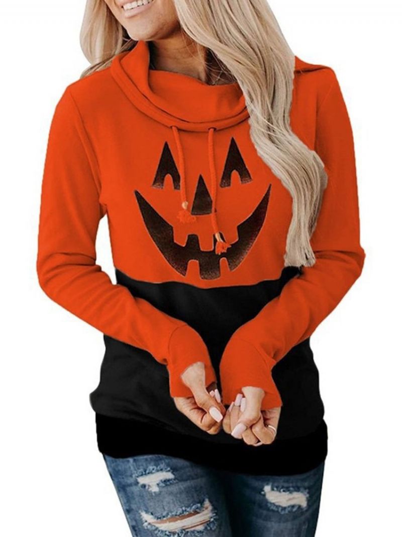 Halloween Kreslená Mikina S Dlouhým Rukávem Fleece S Kapucí