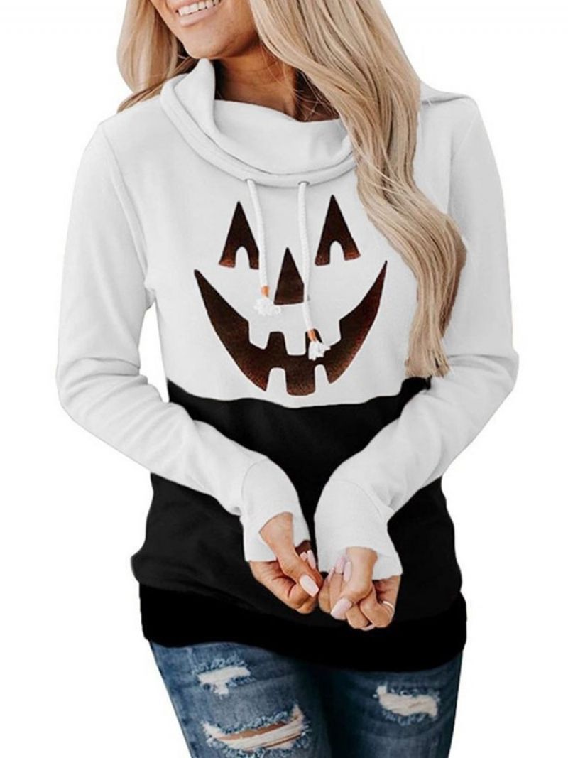 Halloween Kreslená Mikina S Dlouhým Rukávem Fleece S Kapucí