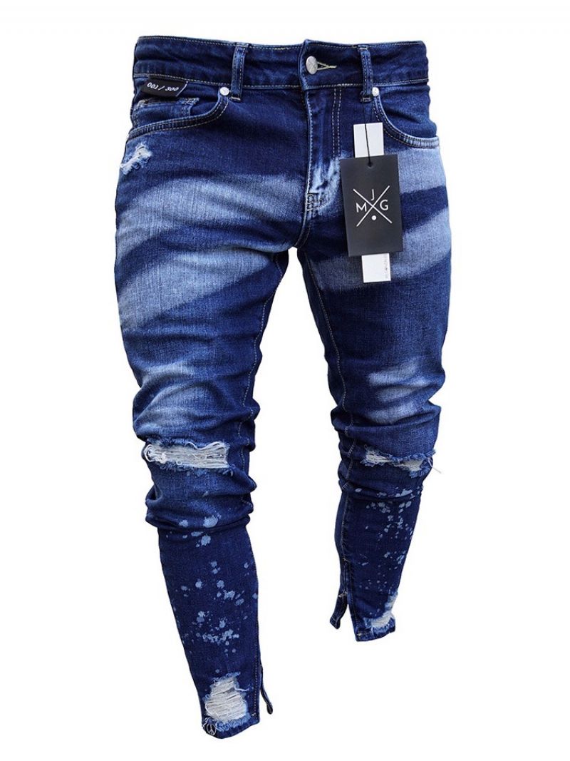 Tužkové Kalhoty Na Zip European Jeans