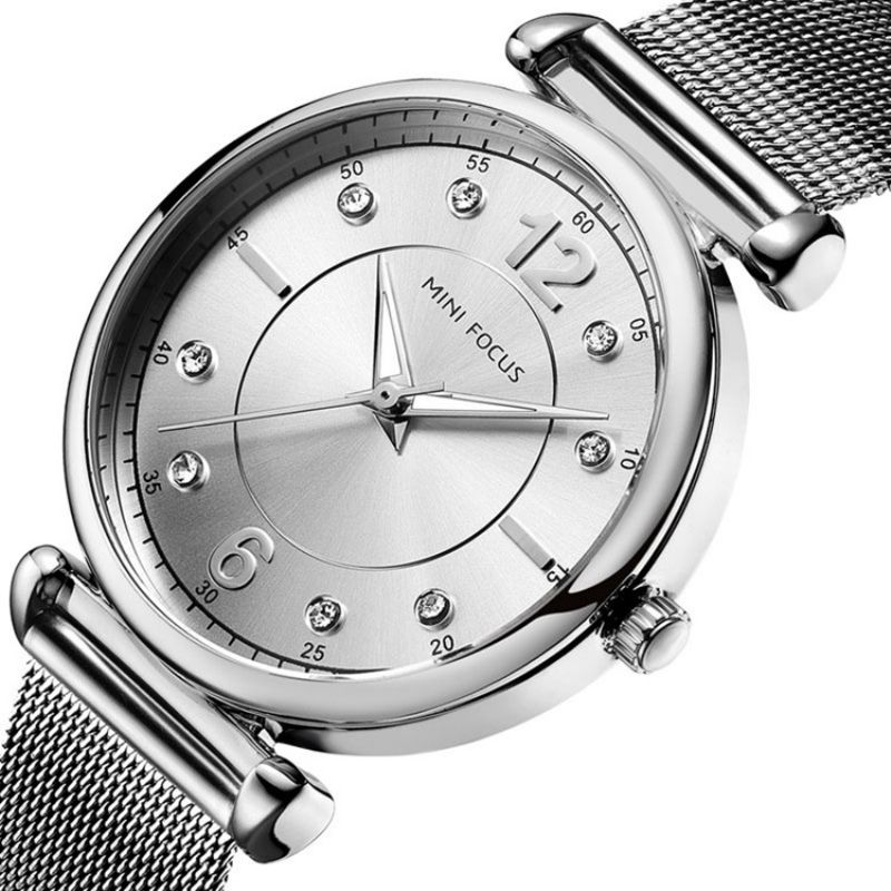 Dámské Hodinky Classics Steel Band Quartz Diamante