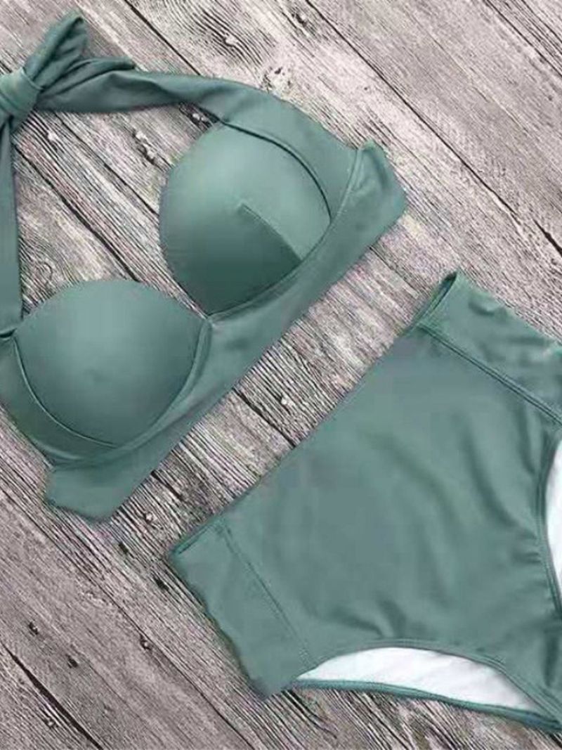 Bikini Set Lace-up Western Swimwear Dámské Bikiny