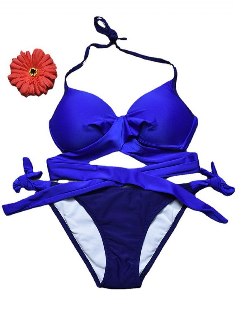 Dámské Šněrovací Plavky Sexy Tankini Set