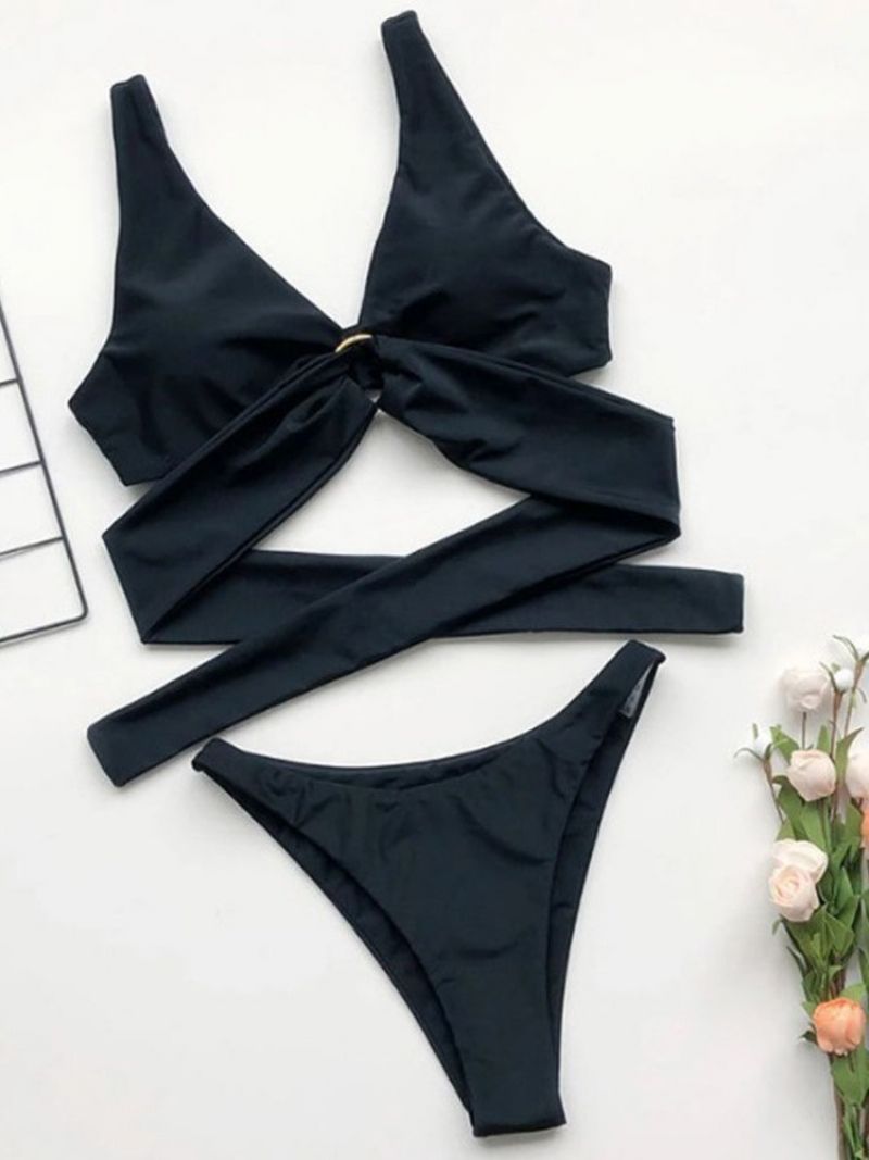 Obyčejný Sexy Set Plavky Bikiny