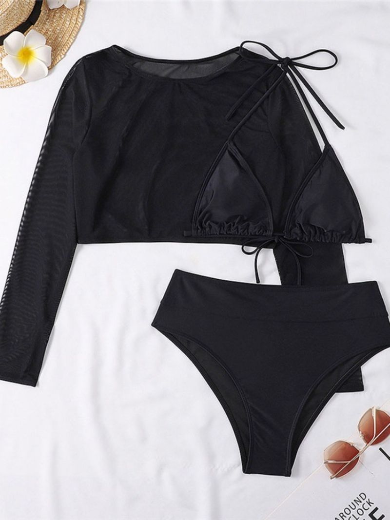 Šněrovací Plavky Tankini Set