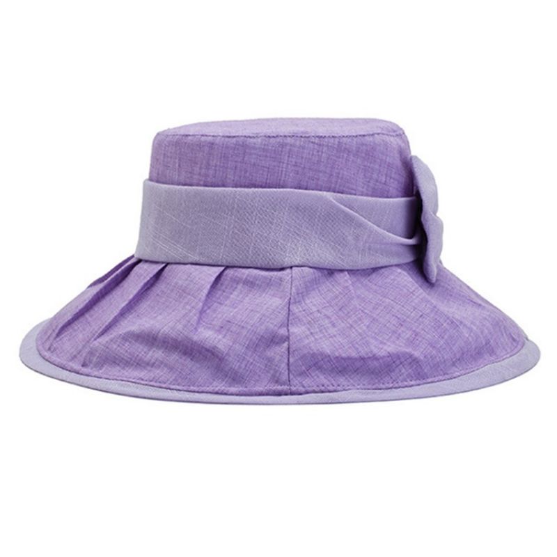 Bucket Hat Bowknot Fall Klobouky