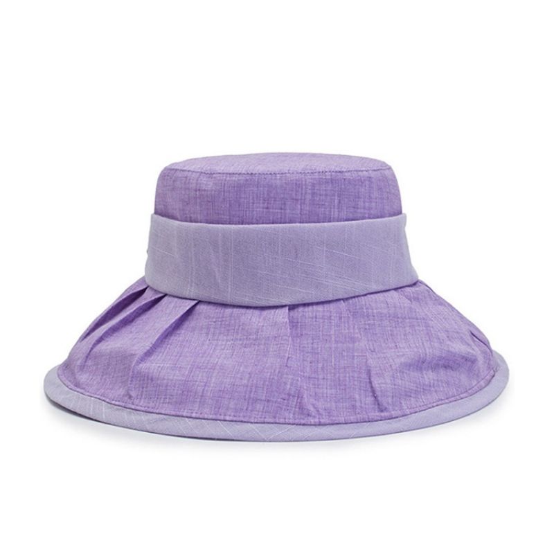 Bucket Hat Bowknot Fall Klobouky