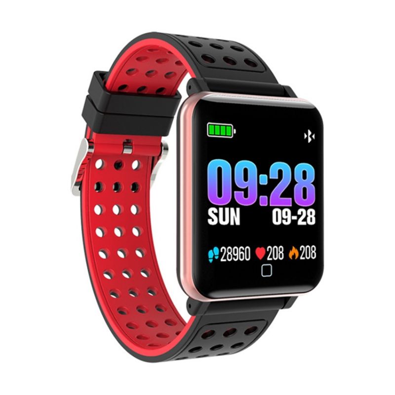 M19 Smart Náramek Srdeční Frekvence Barevná Obrazovka Monitoring Sports Step Bluetooth Vodotěsný Pro Android Ios Telefon