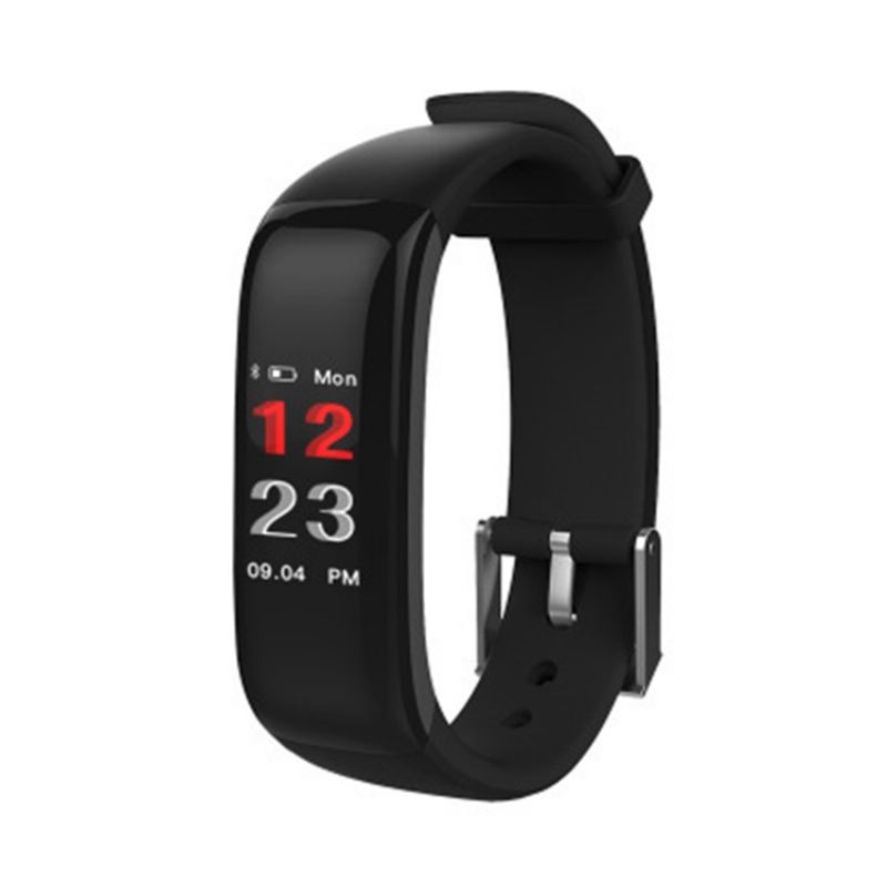 P1 Plus Barevná Obrazovka Srdeční Frekvence Zdraví Velká Obrazovka Sportovní Bluetooth Smart Bracelet Watch