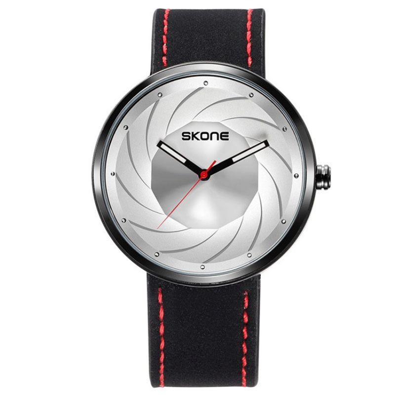 Vodotěsné Pánské Hodinky Jyy Creative Pu Watch Strap