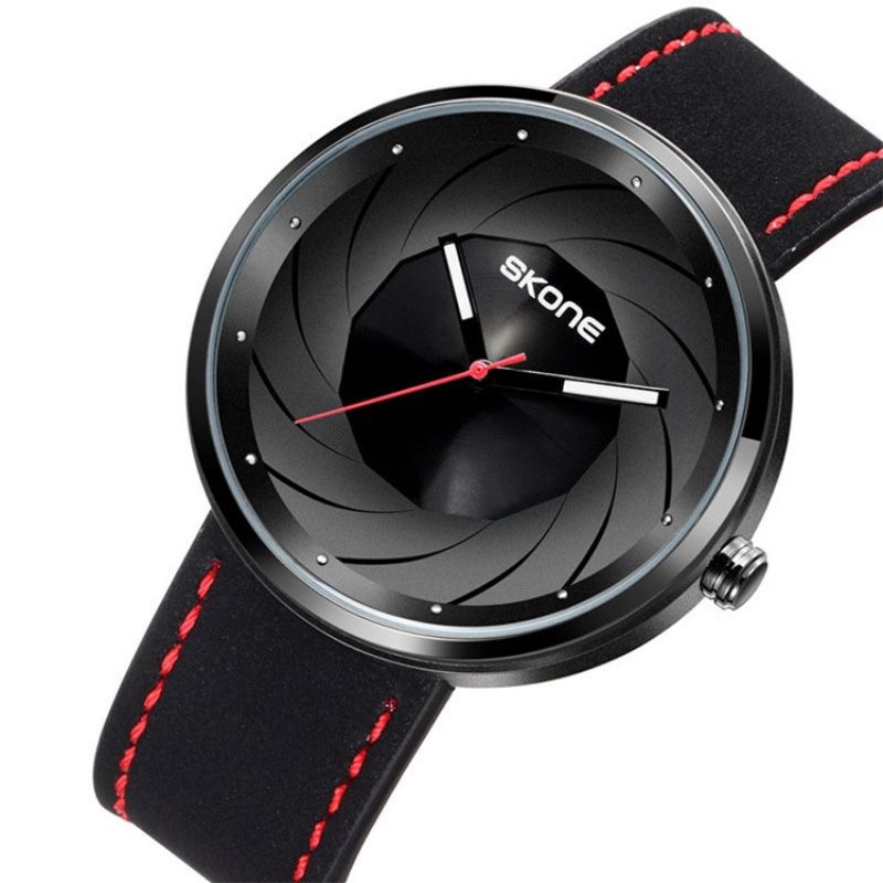 Vodotěsné Pánské Hodinky Jyy Creative Pu Watch Strap