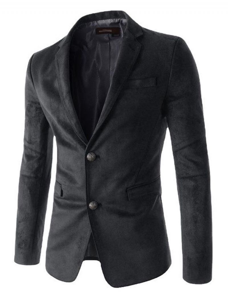 Obyčejný Slim Pocket Leisure Blazer