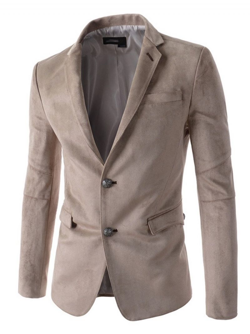 Obyčejný Slim Pocket Leisure Blazer