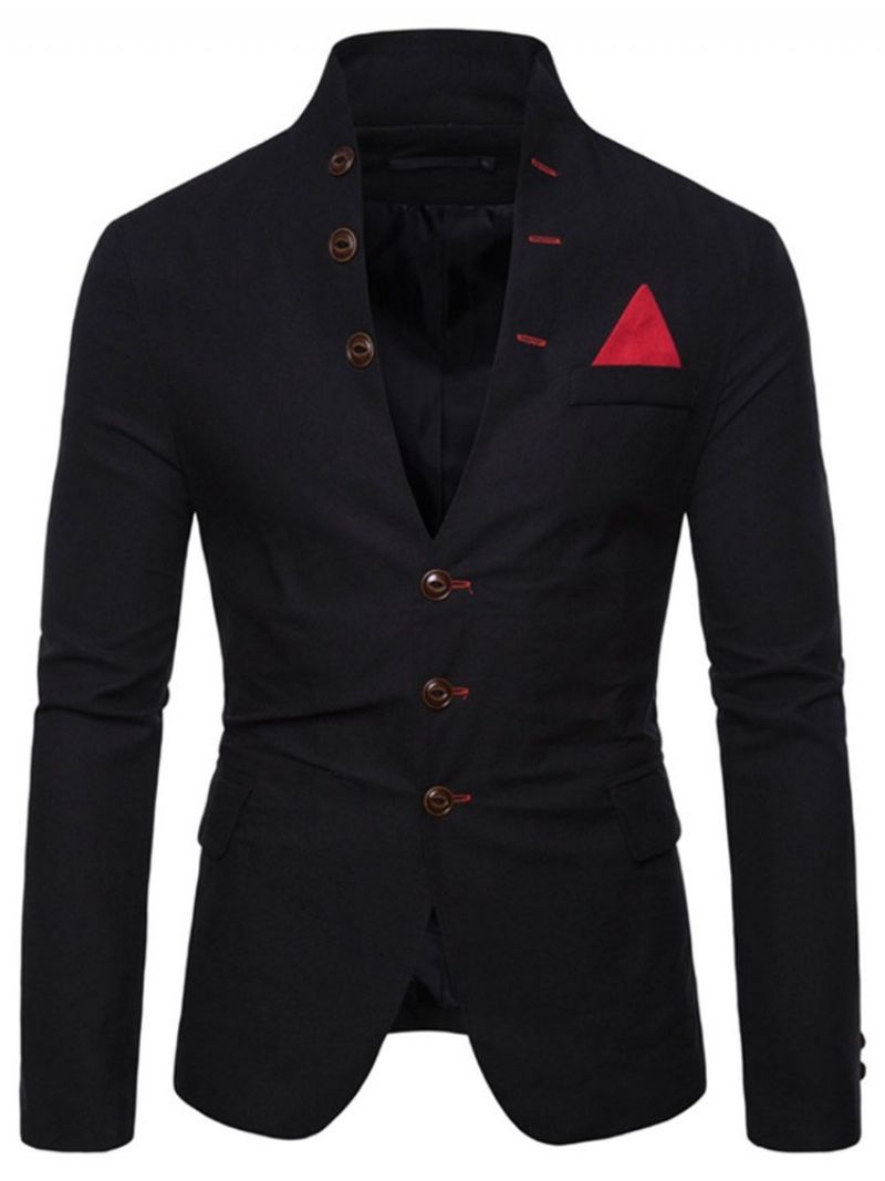 Stojánkový Límec Slim Button Blazer Pro Volný Čas