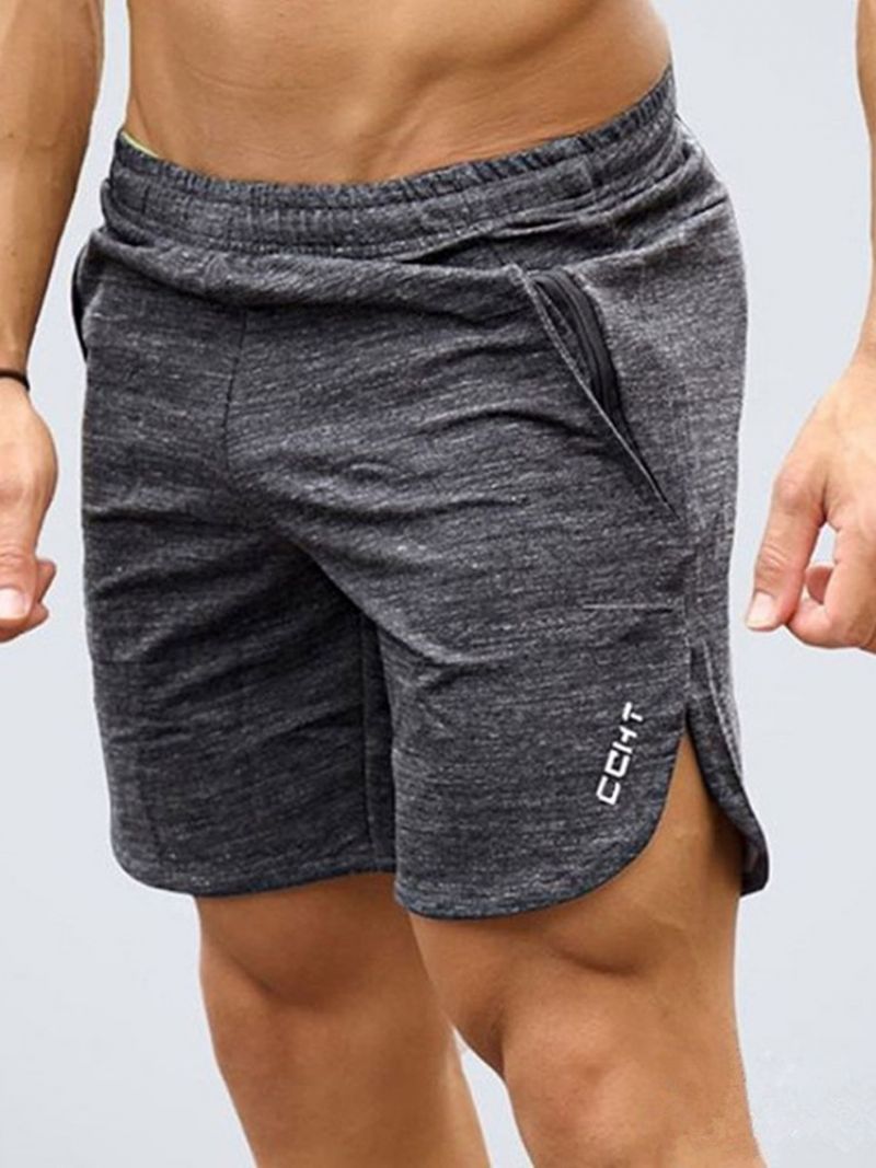 Pánské Sportovní Kalhoty Letter Shorts