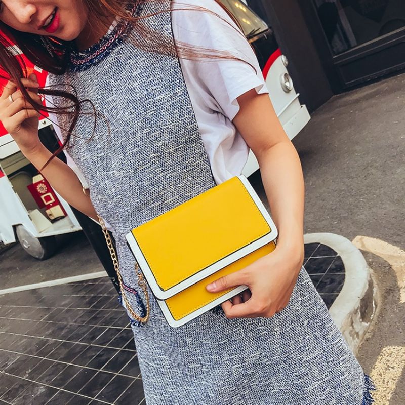 Crossbody Kabelka Ve Svěžím Stylu Color Block