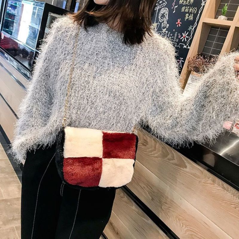 Crossbody Kabelky Color Block Sedlo