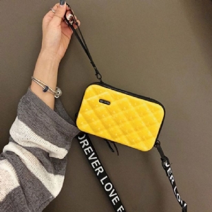 Crossbody Kabelky S Embosováním Z Pvc S Chlopní