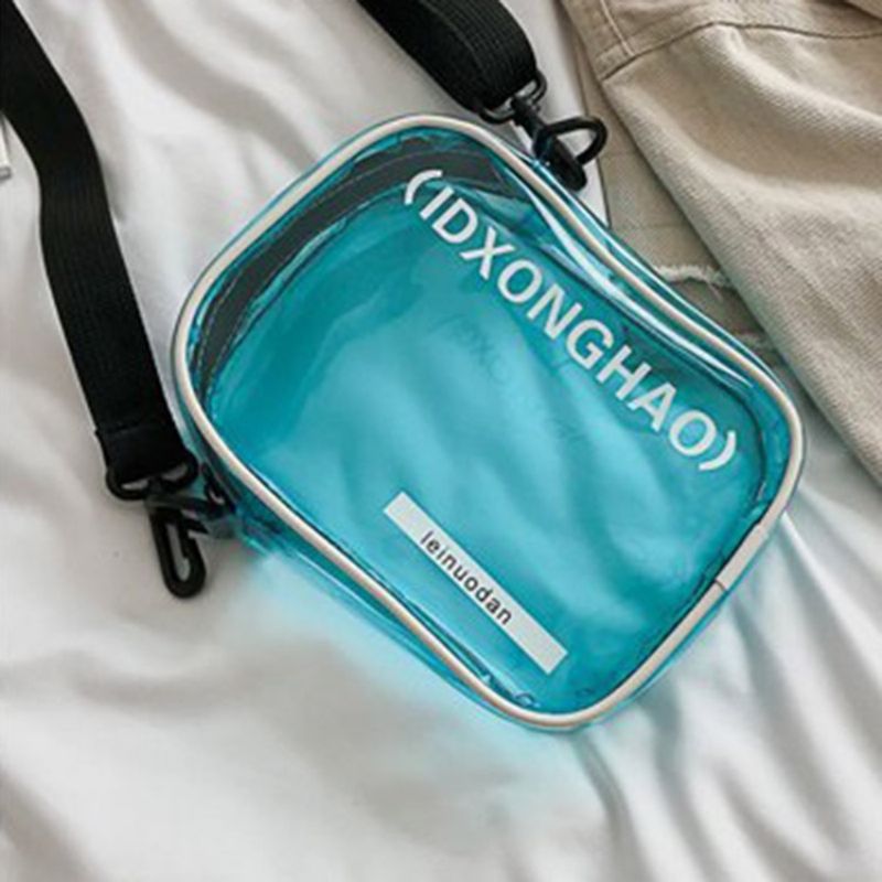 Crossbody Kabelky S Písmenem A Klopou Z Pvc