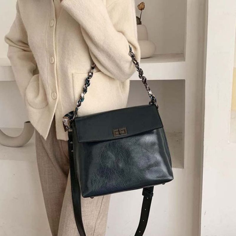 Crossbody Kabelky S Pu Závitem V Obyčejném Obdélníku