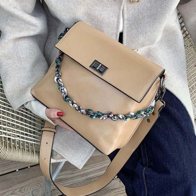 Crossbody Kabelky S Pu Závitem V Obyčejném Obdélníku