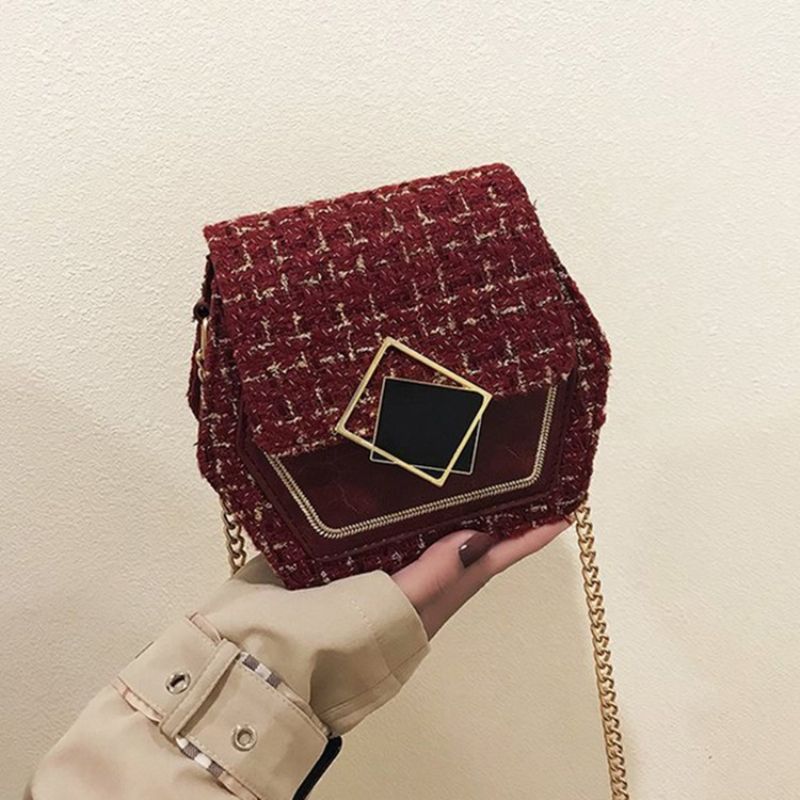 Crossbody Kabelky S Vlněnými Směsmi