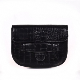 Crossbody Taška Na Sedlo Z Pu Sedla Alligator Thread