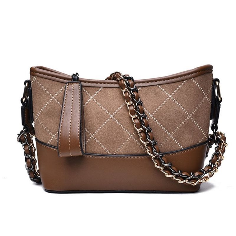 Dámská Crossbody Kabelka Na Zip Ve Tvaru Sudu