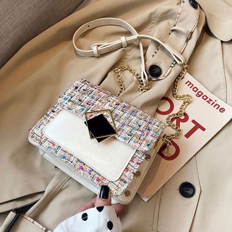 Elegantní Crossbody Kabelky Obdélníkového Tvaru