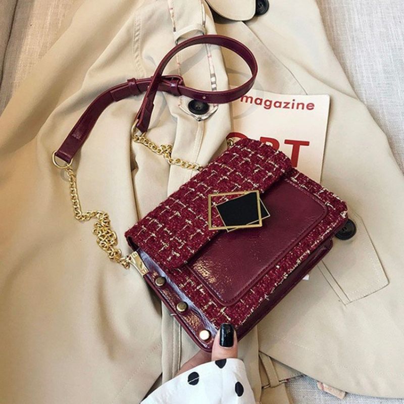 Elegantní Crossbody Kabelky Obdélníkového Tvaru