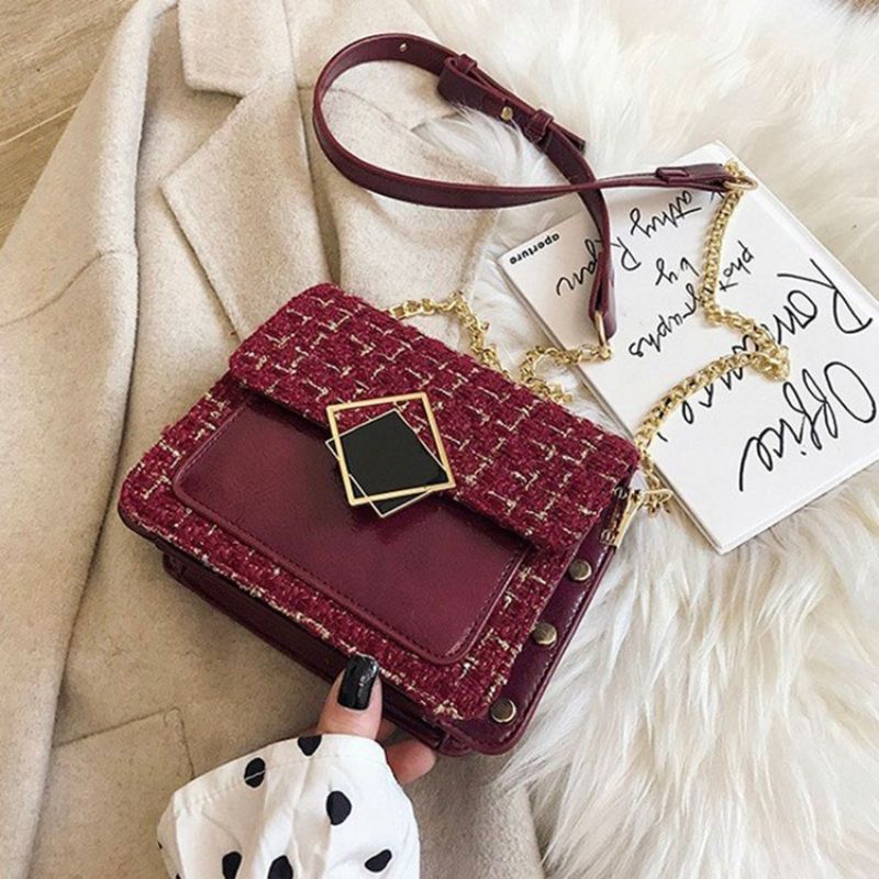 Elegantní Crossbody Kabelky Obdélníkového Tvaru