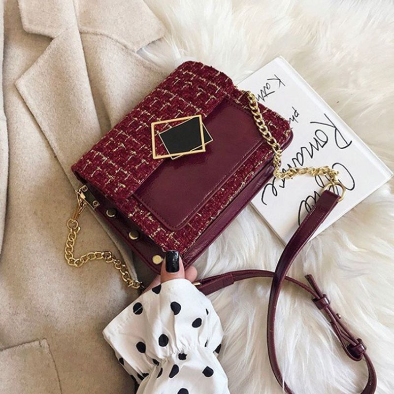 Elegantní Crossbody Kabelky Obdélníkového Tvaru