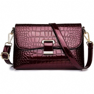 Módní Dámské Kabelky Crossbody Pu Alligator