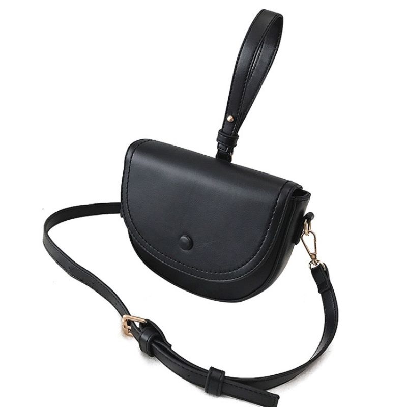 Měkké Crossbody Kabelky Z Pu Sedla