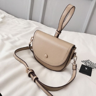 Měkké Crossbody Kabelky Z Pu Sedla