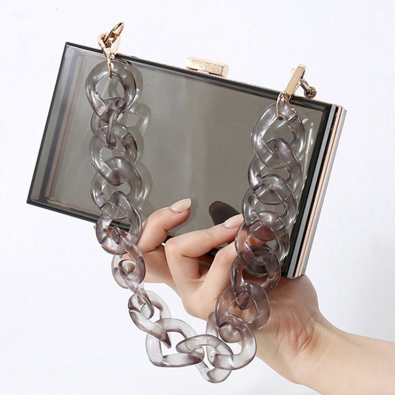 Obyčejné Evropské Kabelky Crossbody Chain