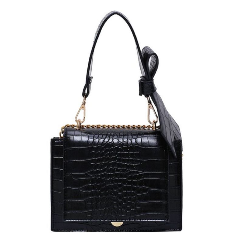 Pu Čtvercové Crossbody Tašky S Embosováním Alligator