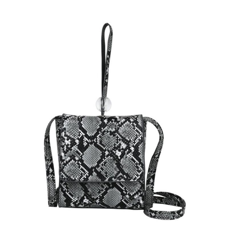 Serpentine Embossovací Obdélníkové Crossbody Kabelky