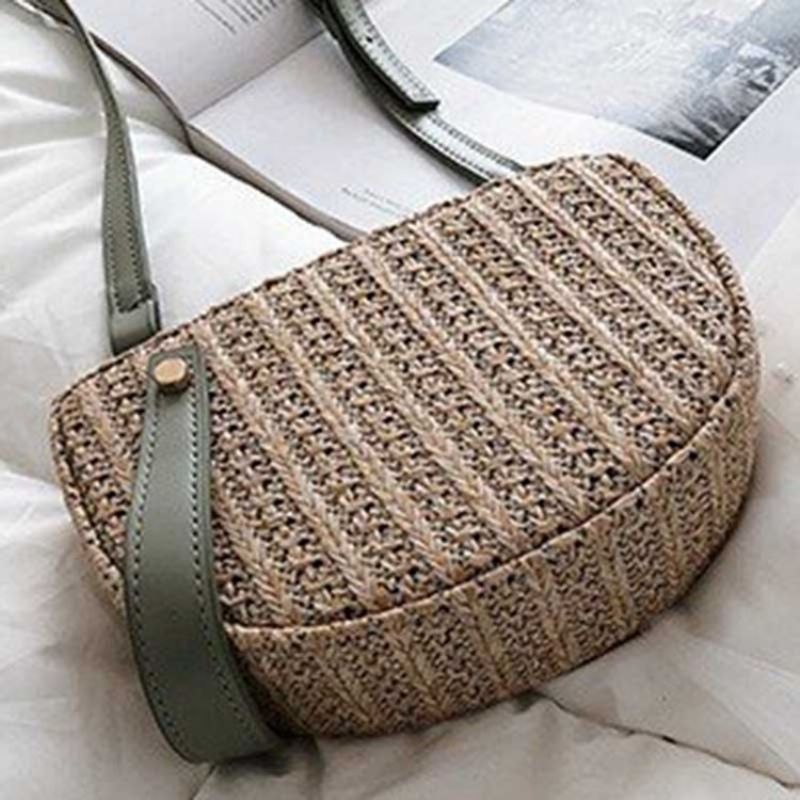 Slaměné Módní Crossbody Kabelky