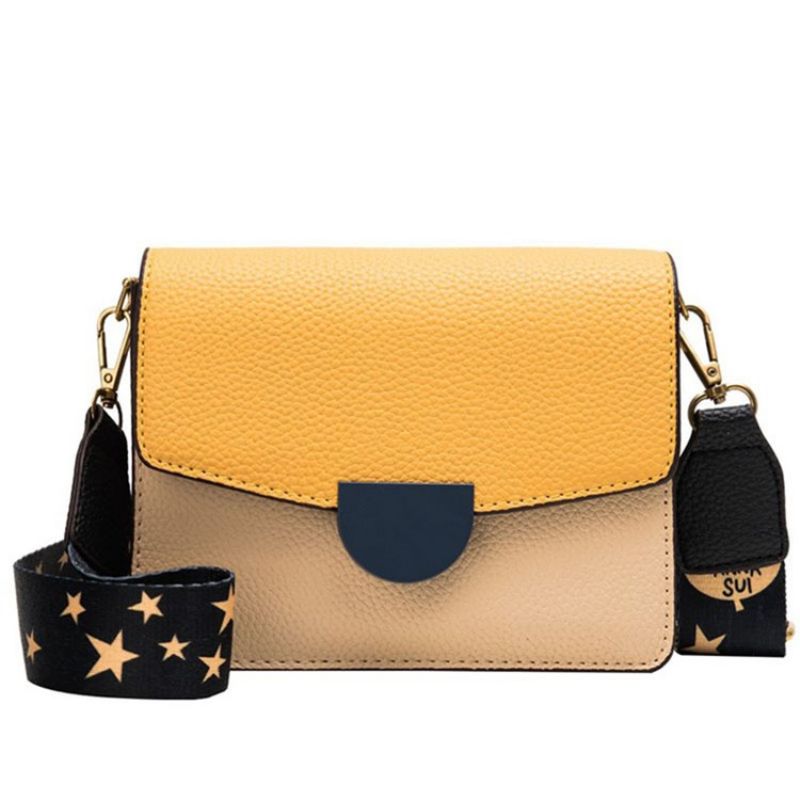 Závitová Pu Kabelka Square Star Crossbody