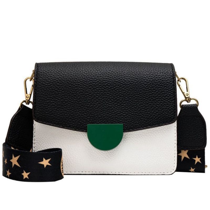 Závitová Pu Kabelka Square Star Crossbody