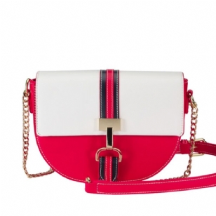 Řetízkové Pu Sedlové Crossbody Tašky