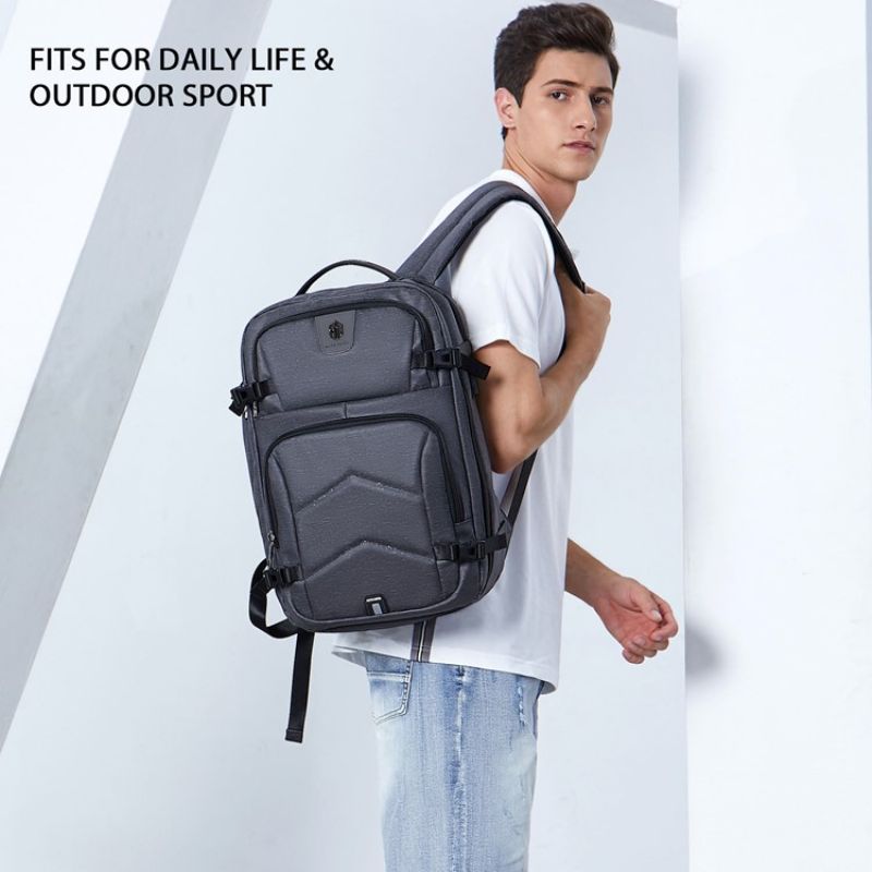 European Nylon Plain Backpack Tašky Na Notebooky