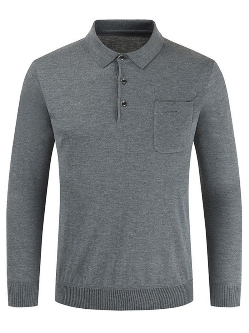 Obyčejné Tričko Ol Pocket Slim Pullover