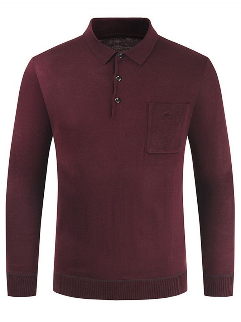 Obyčejné Tričko Ol Pocket Slim Pullover